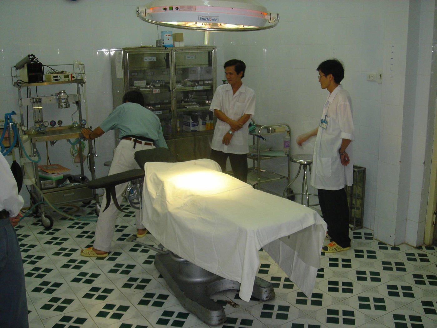 Photograph from the Rotaplast mission, Qui Nhon, Vietnam, November 2004