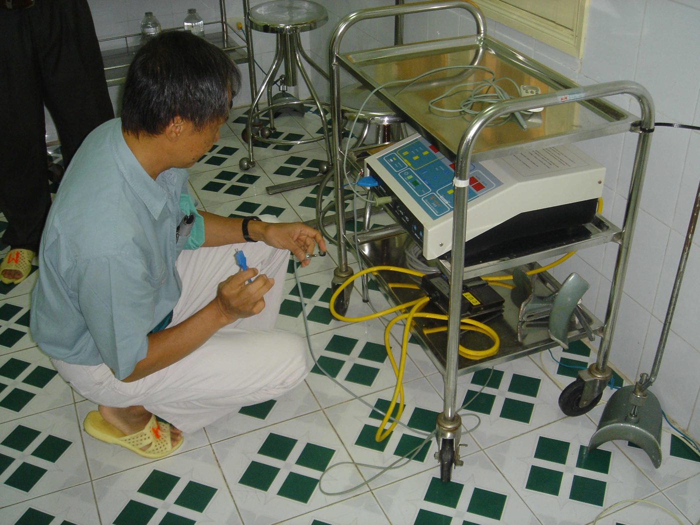 Photograph from the Rotaplast mission, Qui Nhon, Vietnam, November 2004
