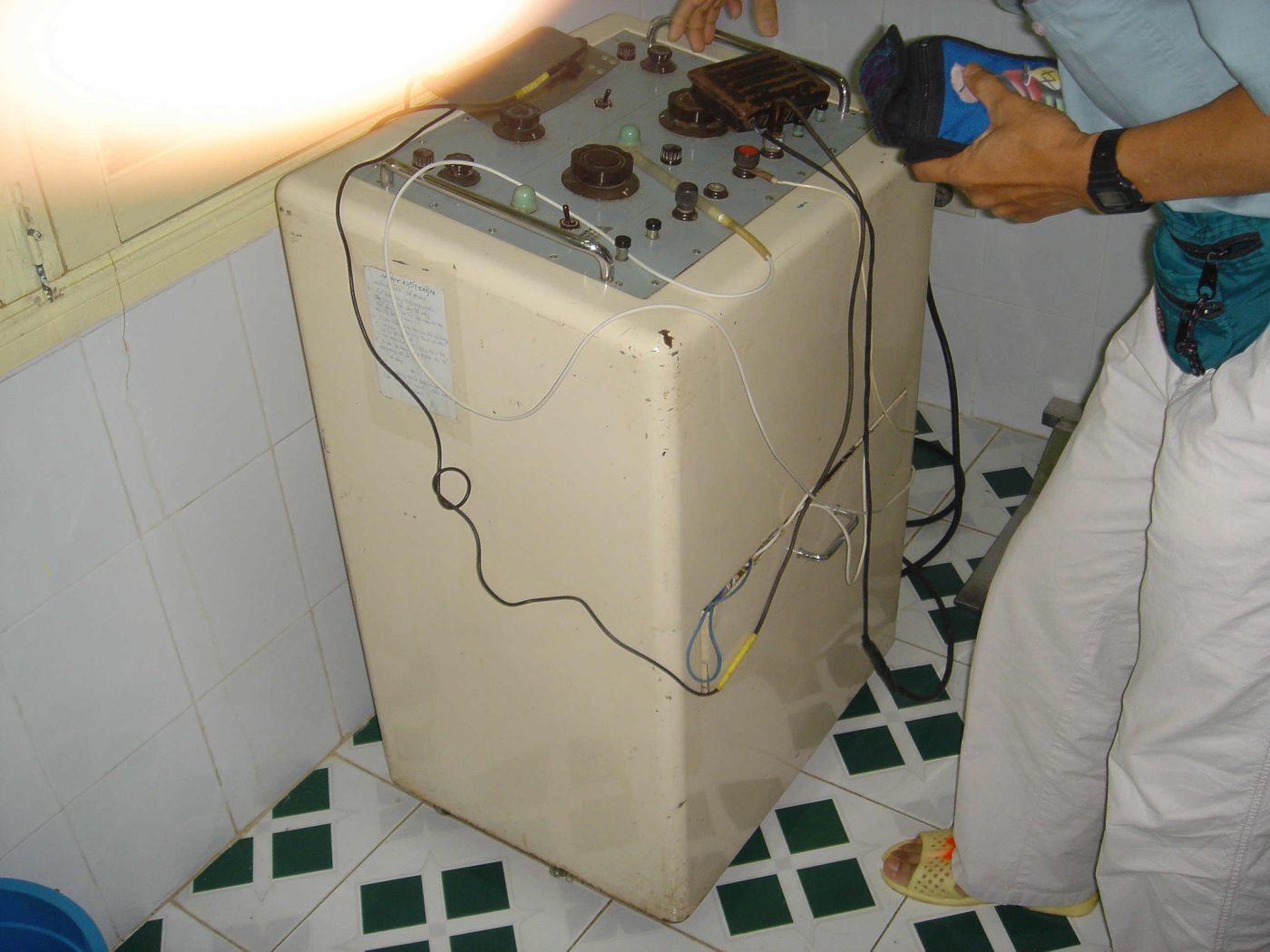 Photograph from the Rotaplast mission, Qui Nhon, Vietnam, November 2004