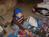 A seller of handicrafts in Dalat